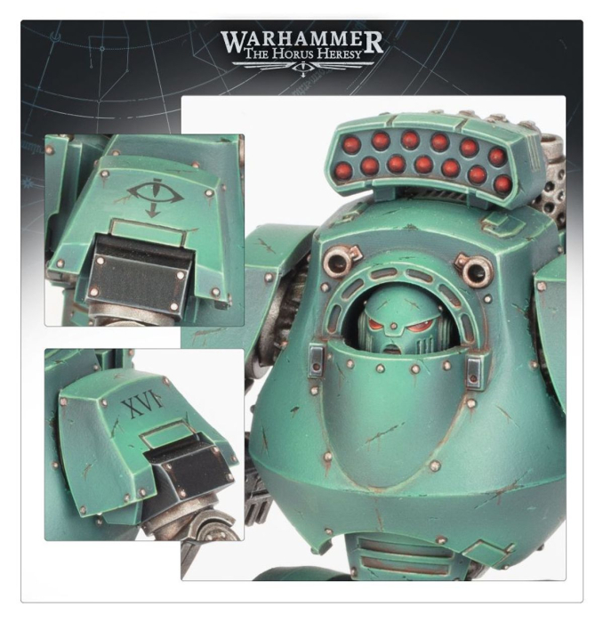 Warhammer - The Horus Heresy: Legiones Astartes - Contemptor Dreadnought